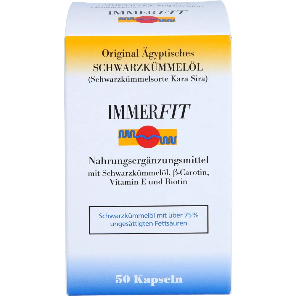 Schwarzkümmelöl Immerfit Kapseln 50 St