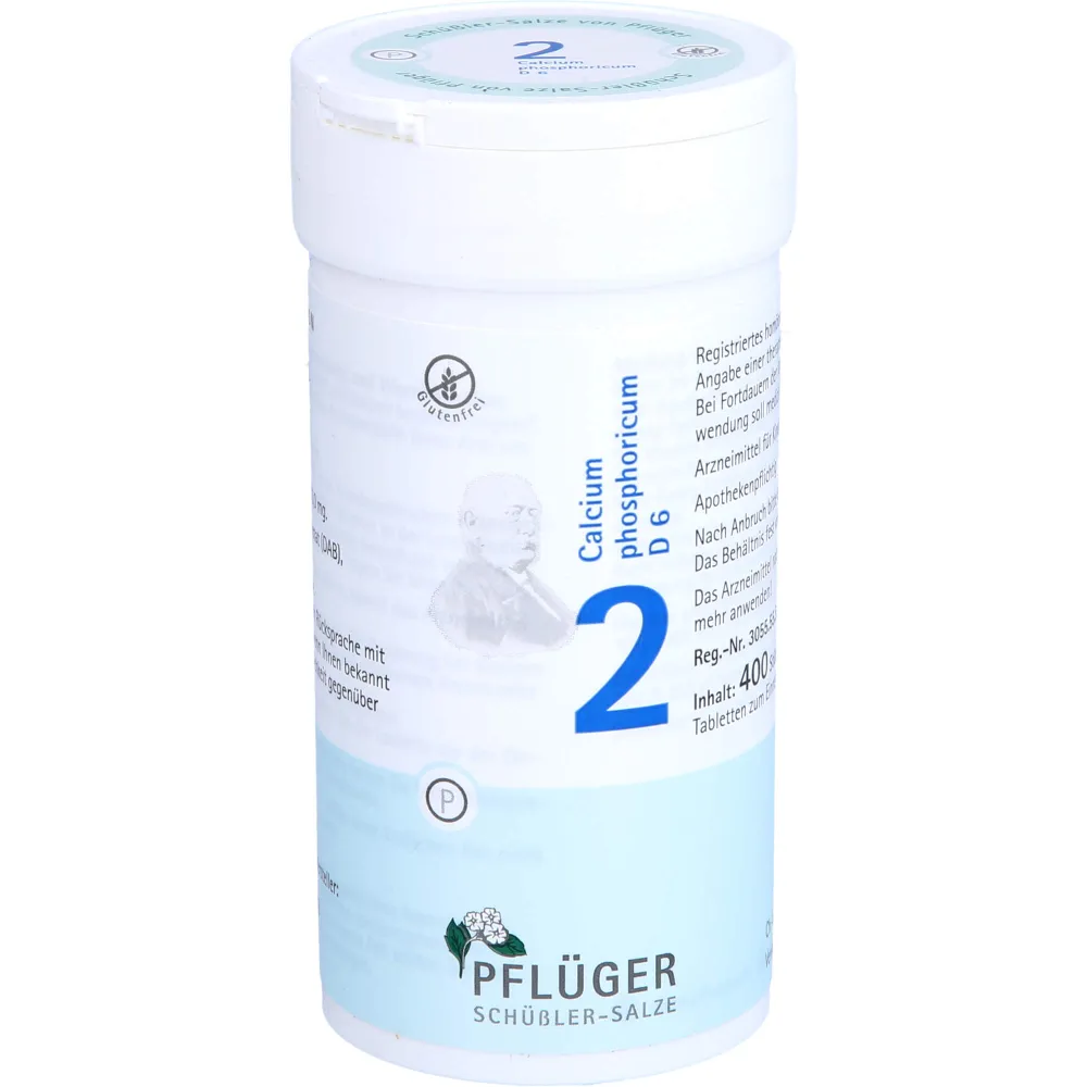 Biochemie Pflüger 2 Calcium phosphoricum D 6 Tabl. 400 St
