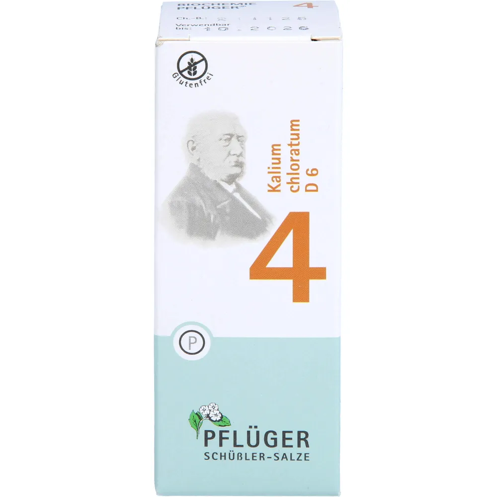 Biochemie Pflüger 4 Kalium chloratum D 6 Tabletten 100 St