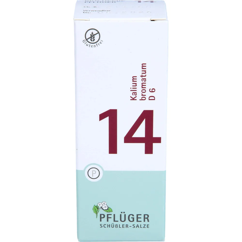 Biochemie Pflüger 14 Kalium bromatum D 6 Tabletten 100 St