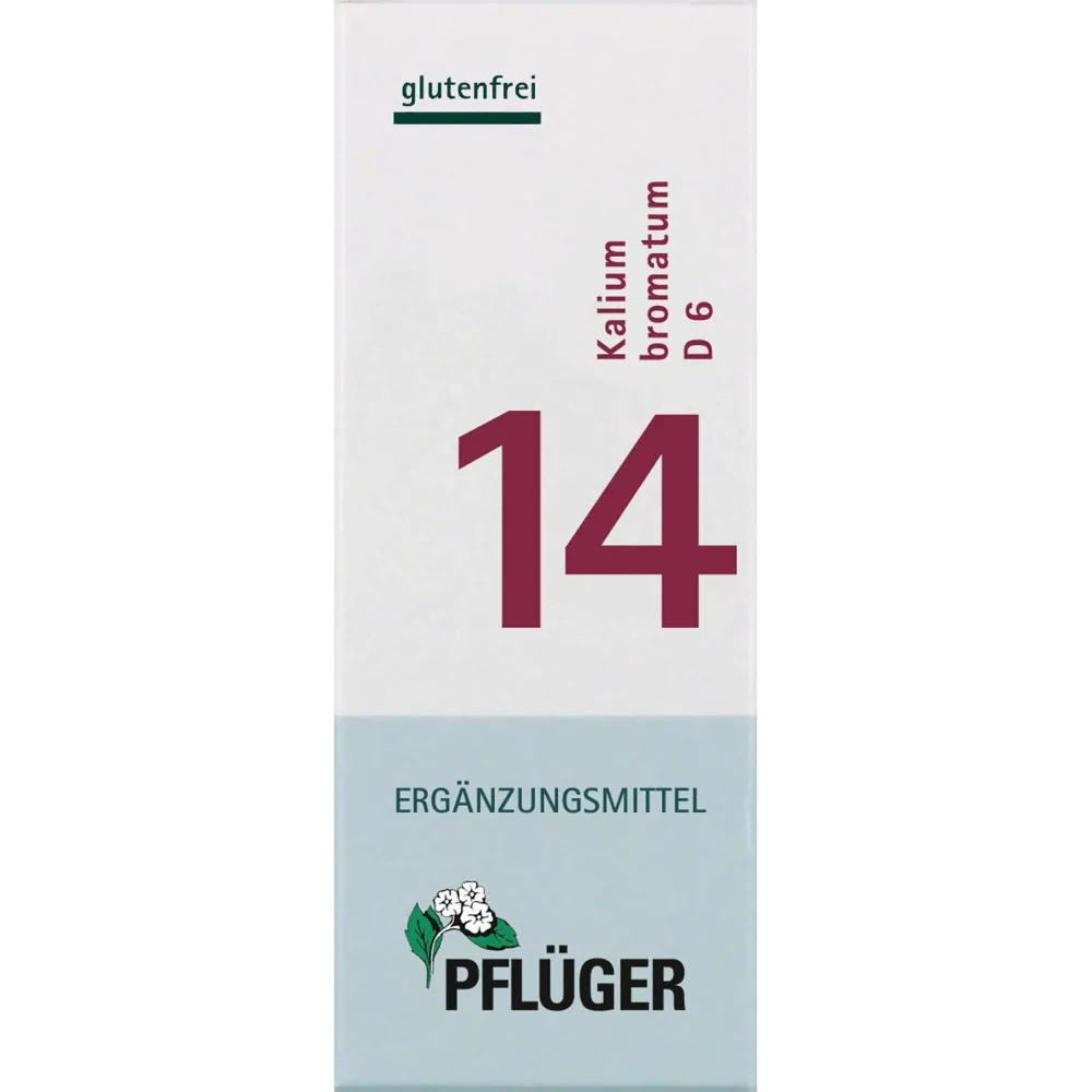 Biochemie Pflüger 14 Kalium bromatum D 6 Tabletten 400 St