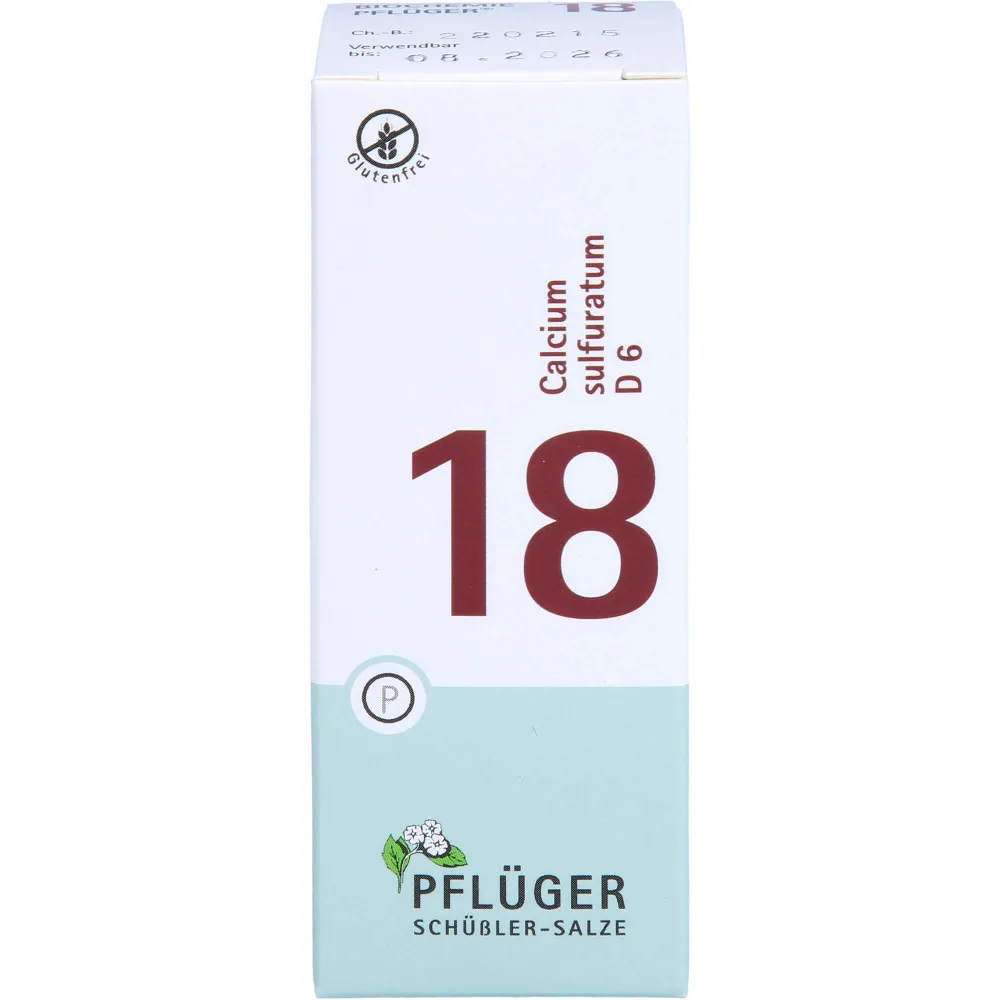 Biochemie Pflüger 18 Calcium sulfuratum D 6 Tabl. 100 St