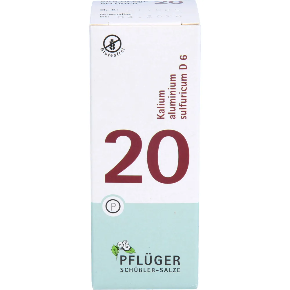 Biochemie Pflüger 20 Kalium alumin.sulfur.D 6 Tab. 100 St