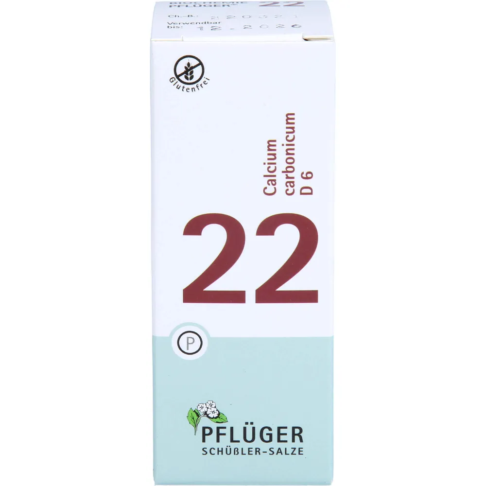 Biochemie Pflüger 22 Calcium carbonicum D 6 Tabl. 100 St