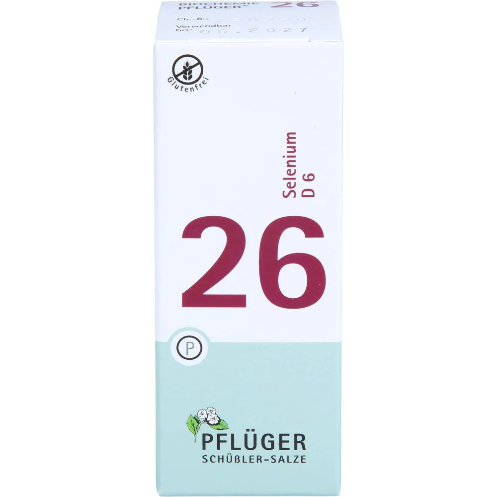 Biochemie Pflüger 26 Selenium D 6 Tabletten 100 St