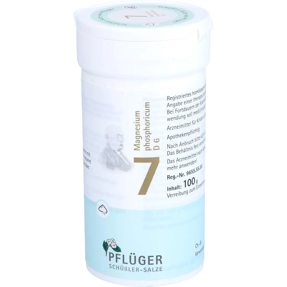 Biochemie Pflüger 7 Magnesium phosphoricum D 6 Plv 100 g