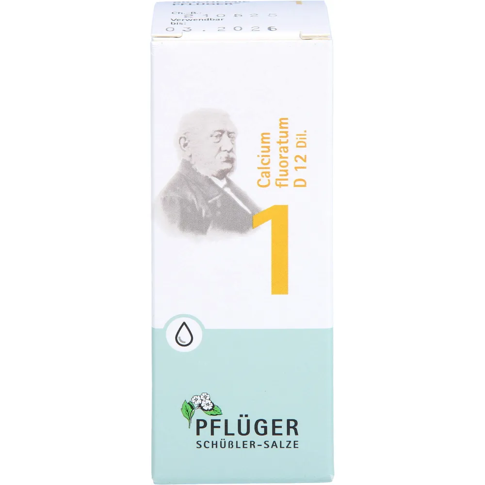 Biochemie Pflüger 1 Calcium fluoratum D 12 Tropfen 30 ml