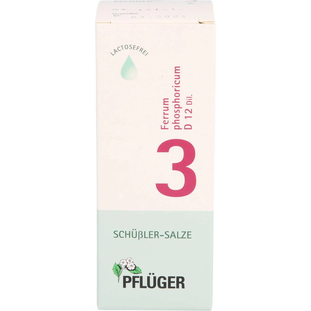 Biochemie Pflüger 3 Ferrum phosphoricum D 12 Tro. 100 ml