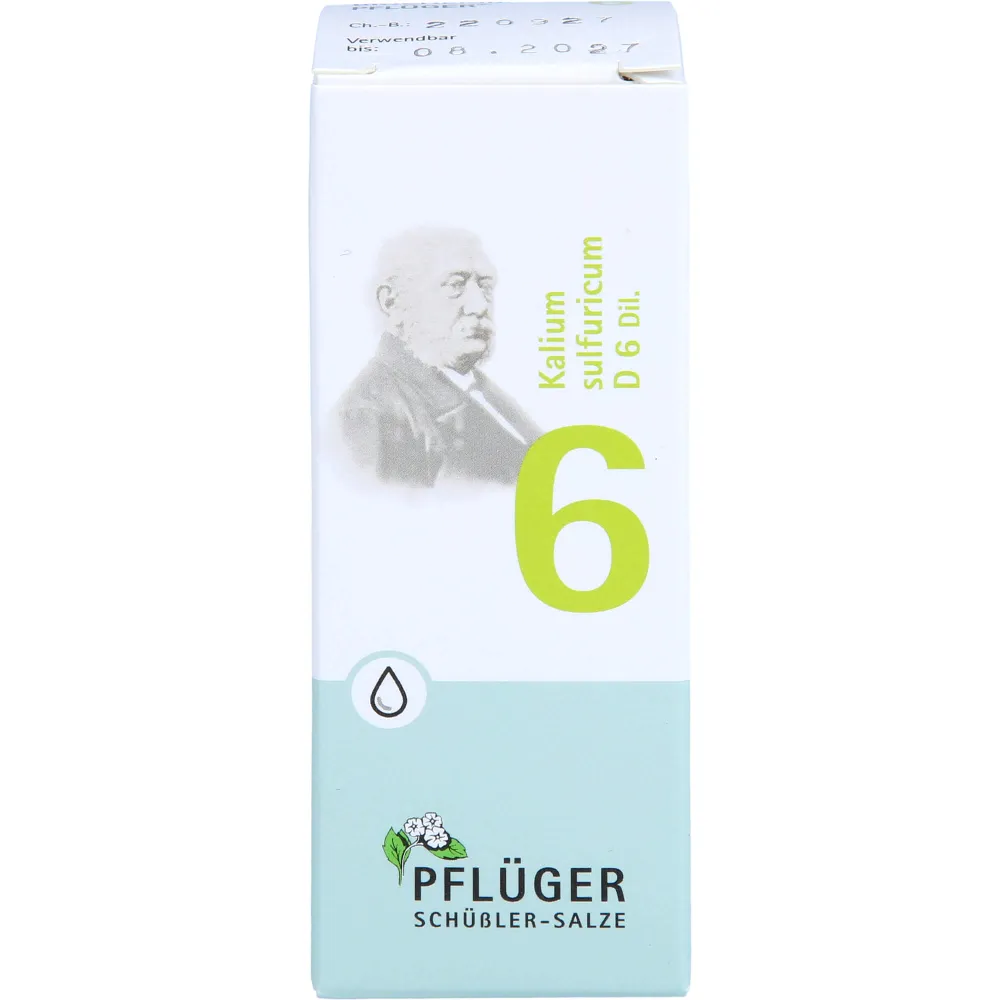 Biochemie Pflüger 6 Kalium sulfuricum D 6 Tropfen 30 ml