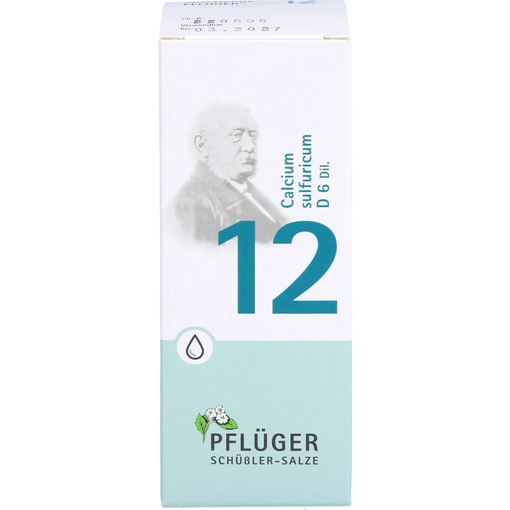 Biochemie Pflüger 12 Calcium sulfuricum D 6 Tropf. 100 ml