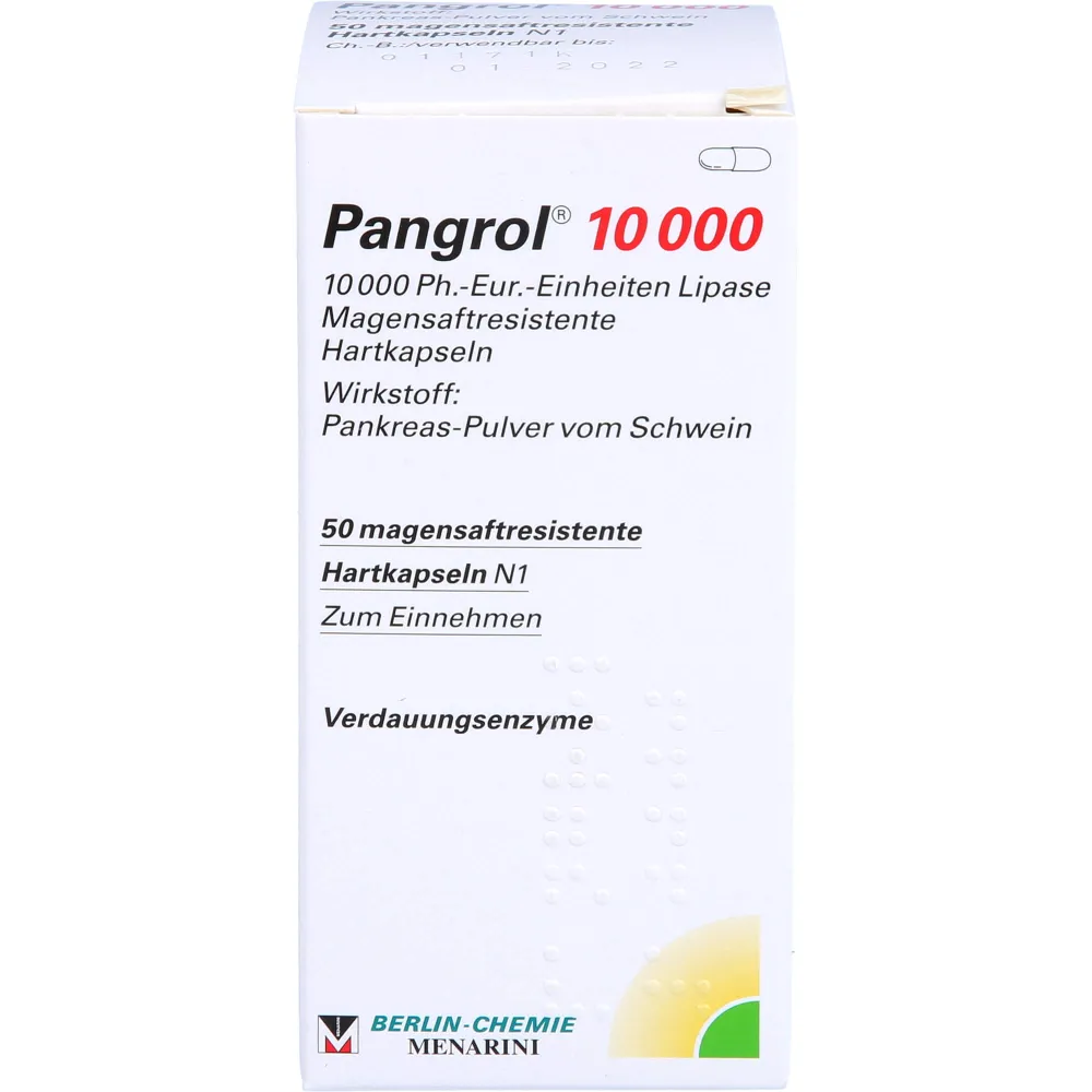 Pangrol 10.000 Hartkps.m.magensaftr.überz.Pell. 50 St
