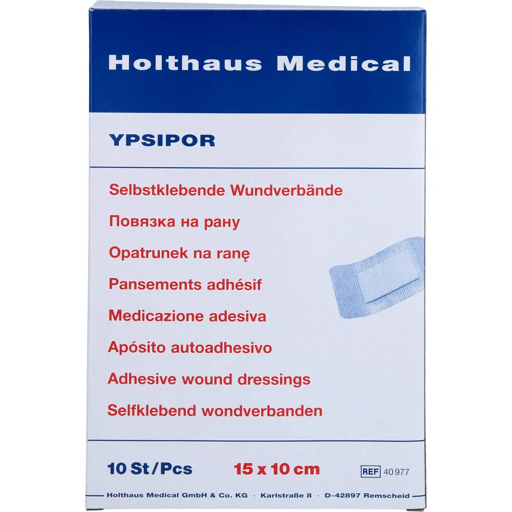 Wundverband steril Ypsipor 10x15 cm 10 St