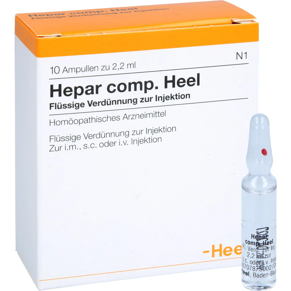 Hepar Comp.Heel Ampullen 10 St