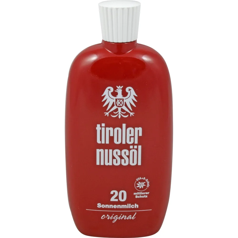 Tiroler Nussöl orig.Sonnenmilch wasserf.Lsf 20 150 ml