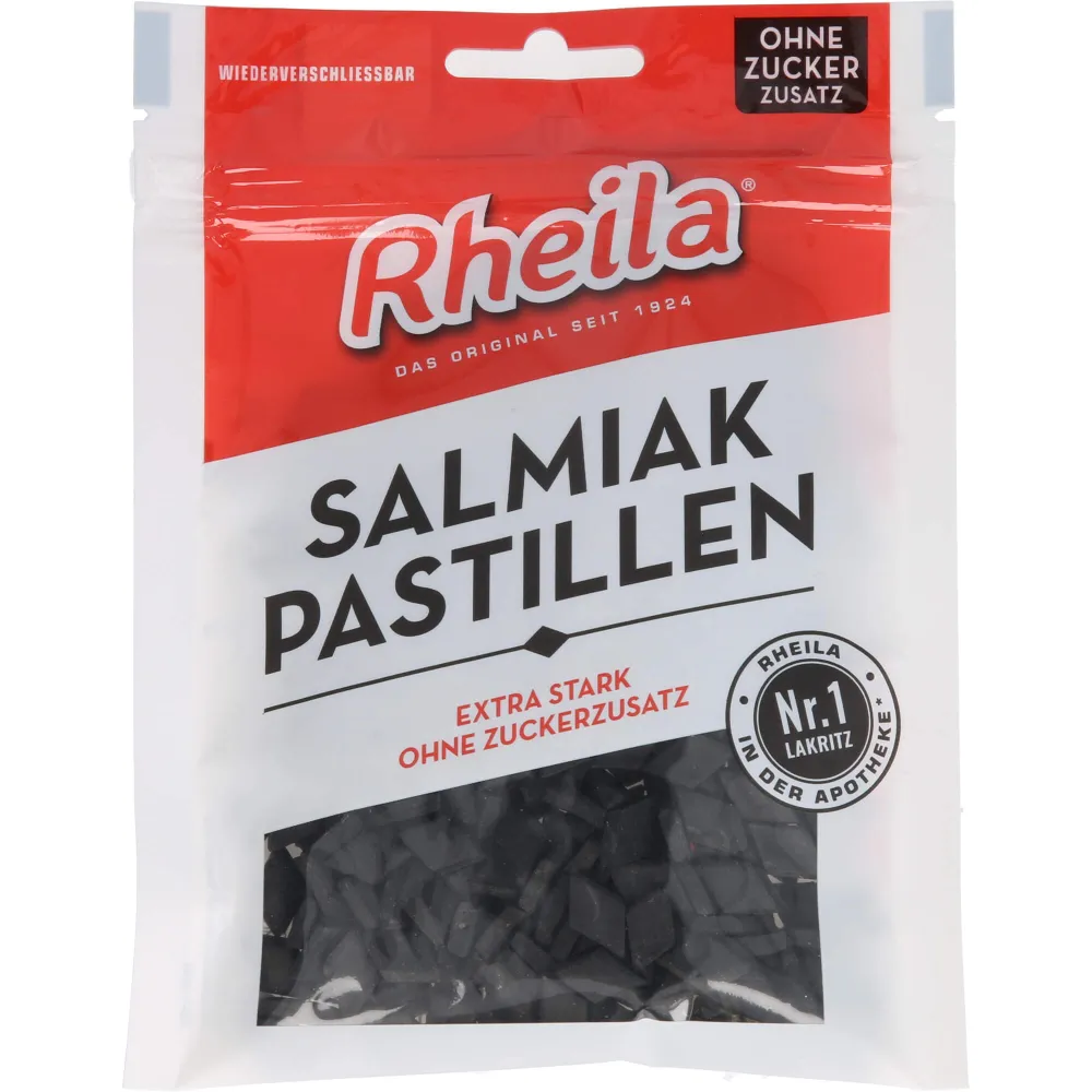 Rheila Salmiak Pastillen zuckerfrei 90 g