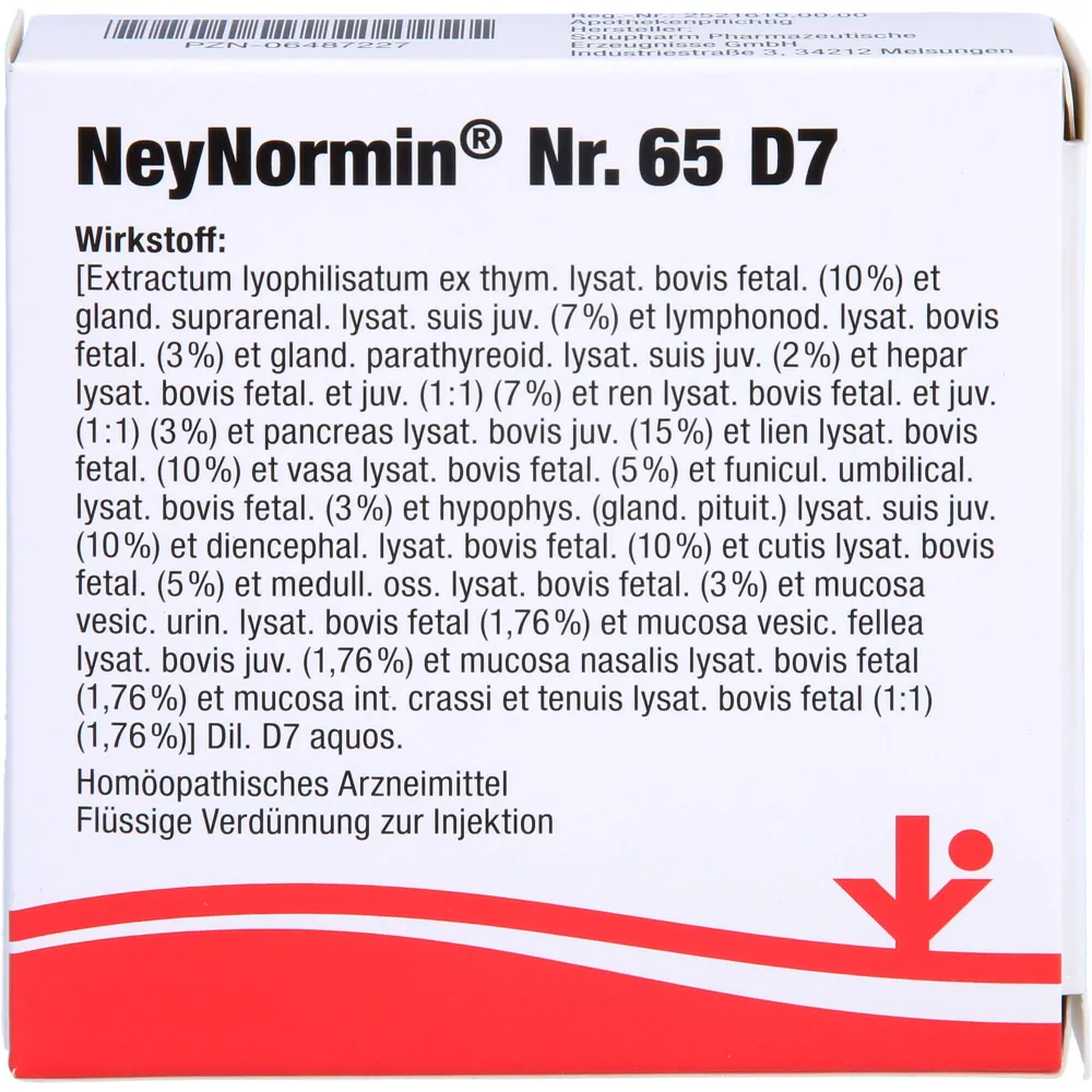 Neynormin Nr.65 D 7 Ampullen 10 ml