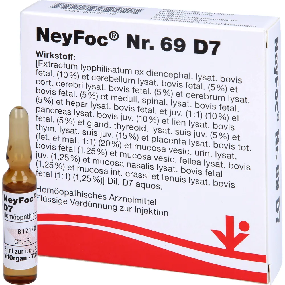 Neyfoc Nr.69 D 7 Ampullen 10 ml