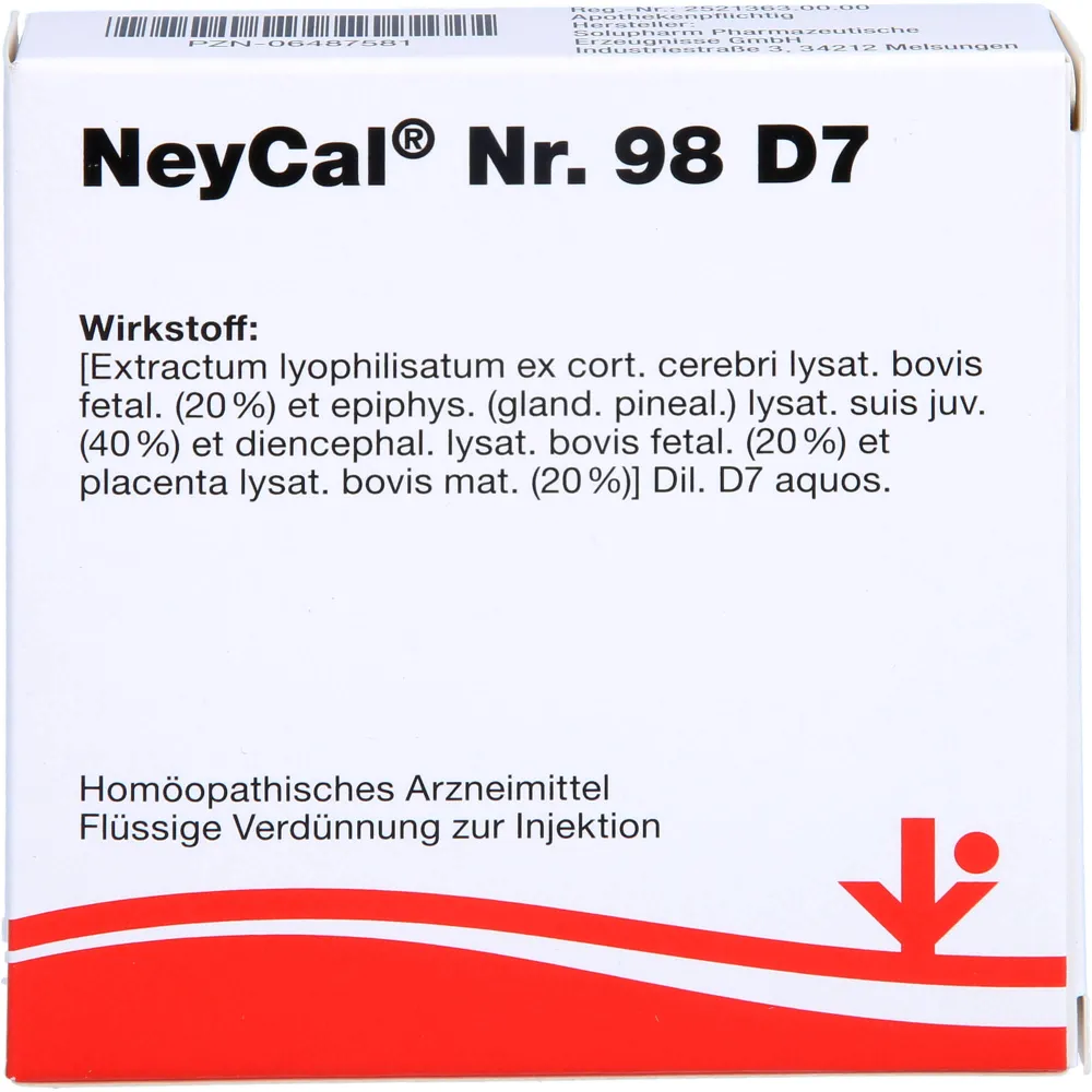 Neycal Nr.98 D 7 Ampullen 10 ml