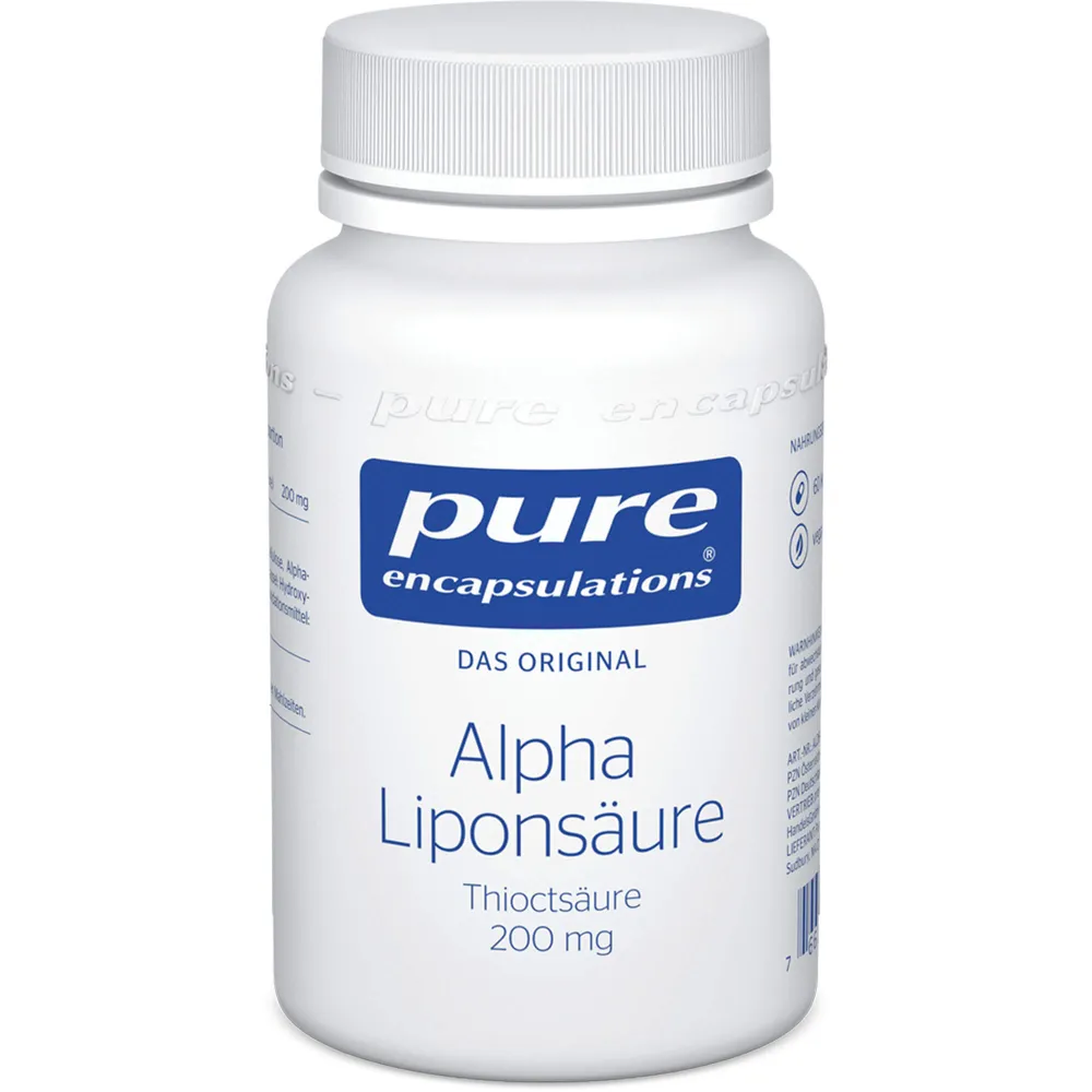 Pure Encapsulations Alpha Liponsäure Kapseln 60 St