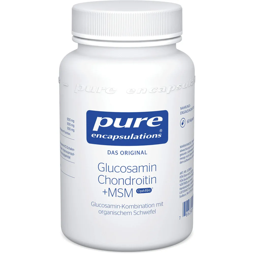 Pure Encapsulations Glucosamin+Chondr.+Msm Kapseln 60 St