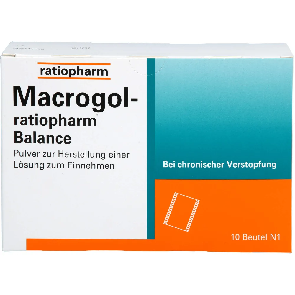 Macrogol-ratiopharm Balance Plv.z.H.e.L.z.Einn. 10 St