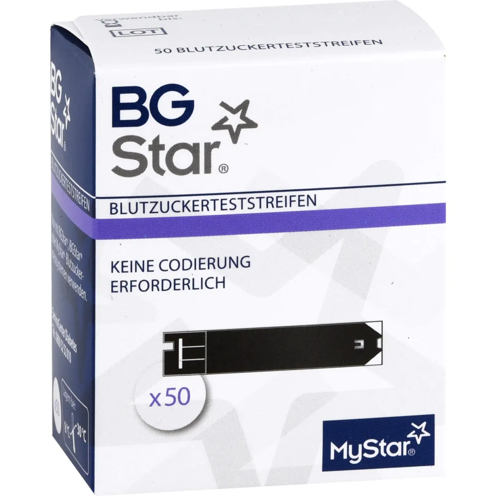 Bgstar Teststreifen 50 St