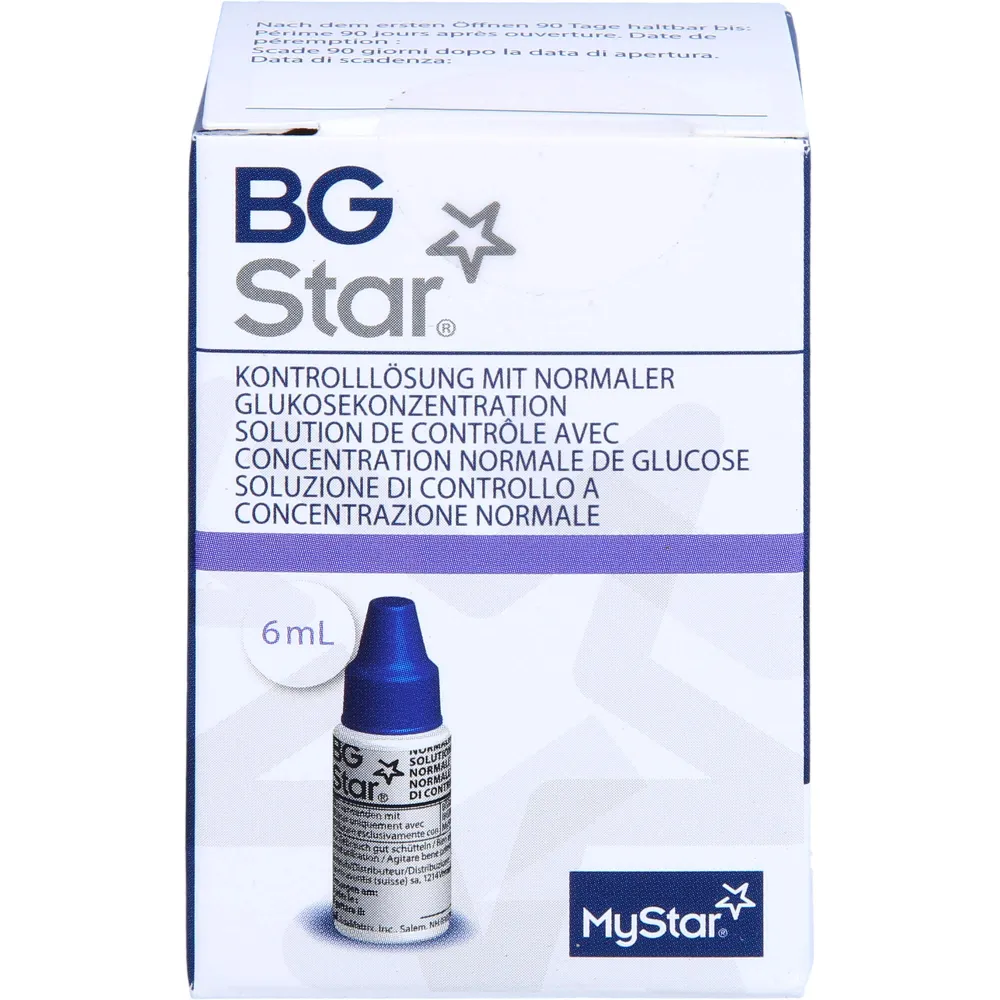 Bgstar Kontrolllösung normal 6 ml