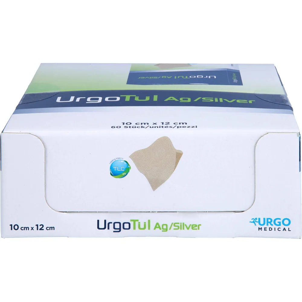 Urgotül Silver 10x12 cm Wundgaze 60 St