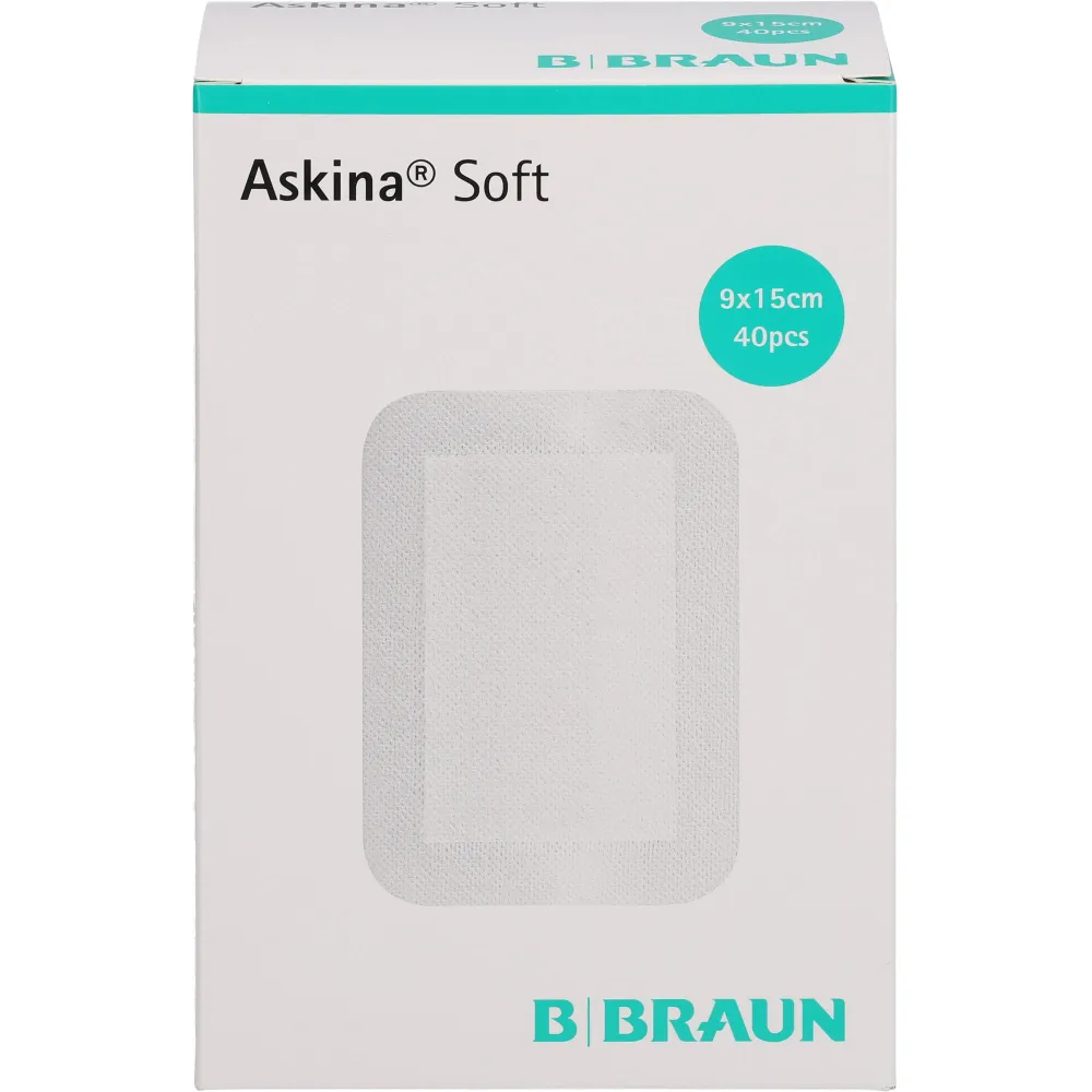 Askina Soft Wundverband 9x15 cm steril 40 St