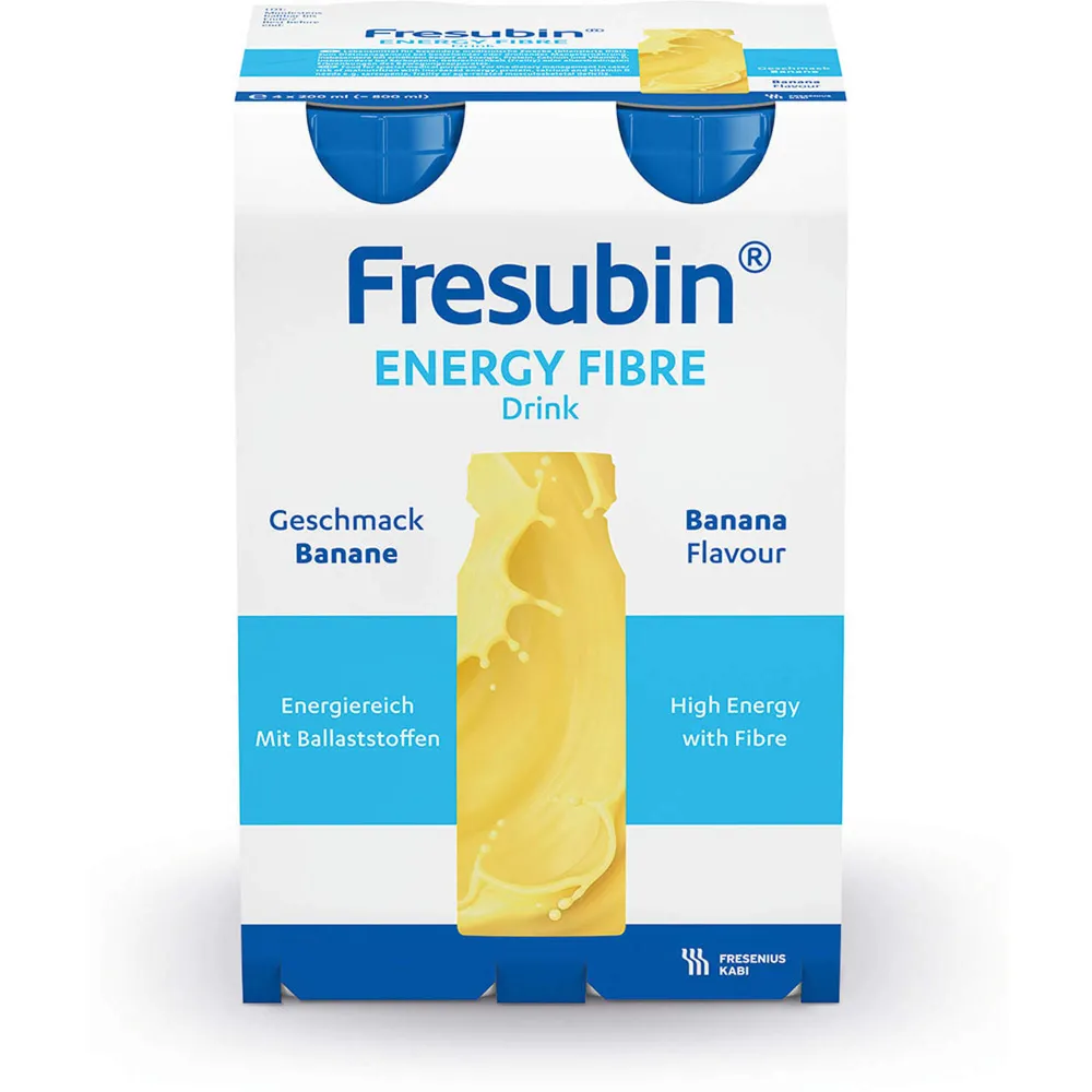 Fresubin Energy Fibre Drink Banane Trinkflasche 800 ml