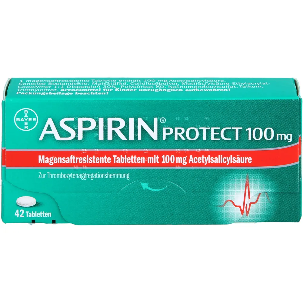 Aspirin Protect 100 mg magensaftres.Tabletten 42 St