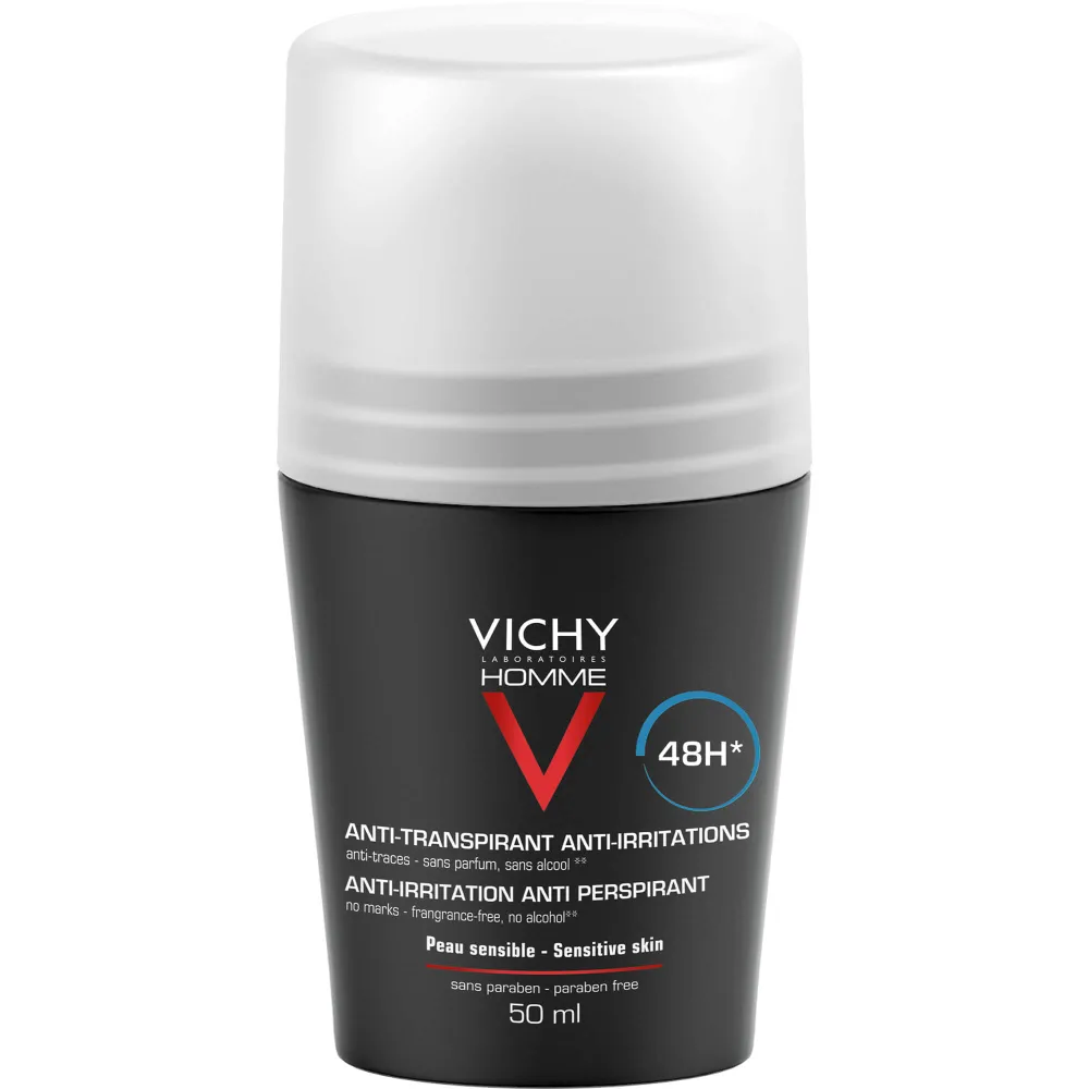 Vichy Homme Deo Roll-on für sensible Haut 50 ml
