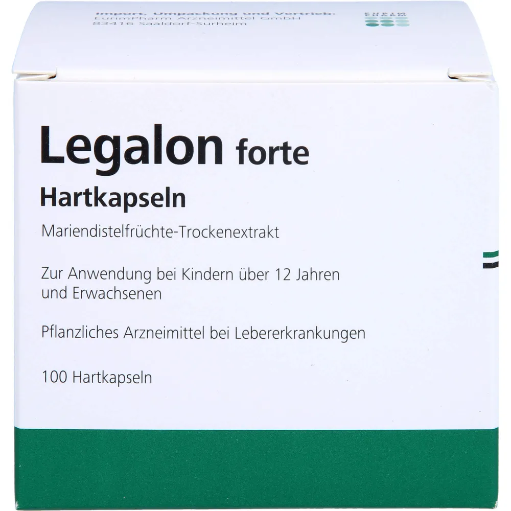 Legalon forte Hartkapseln 100 St