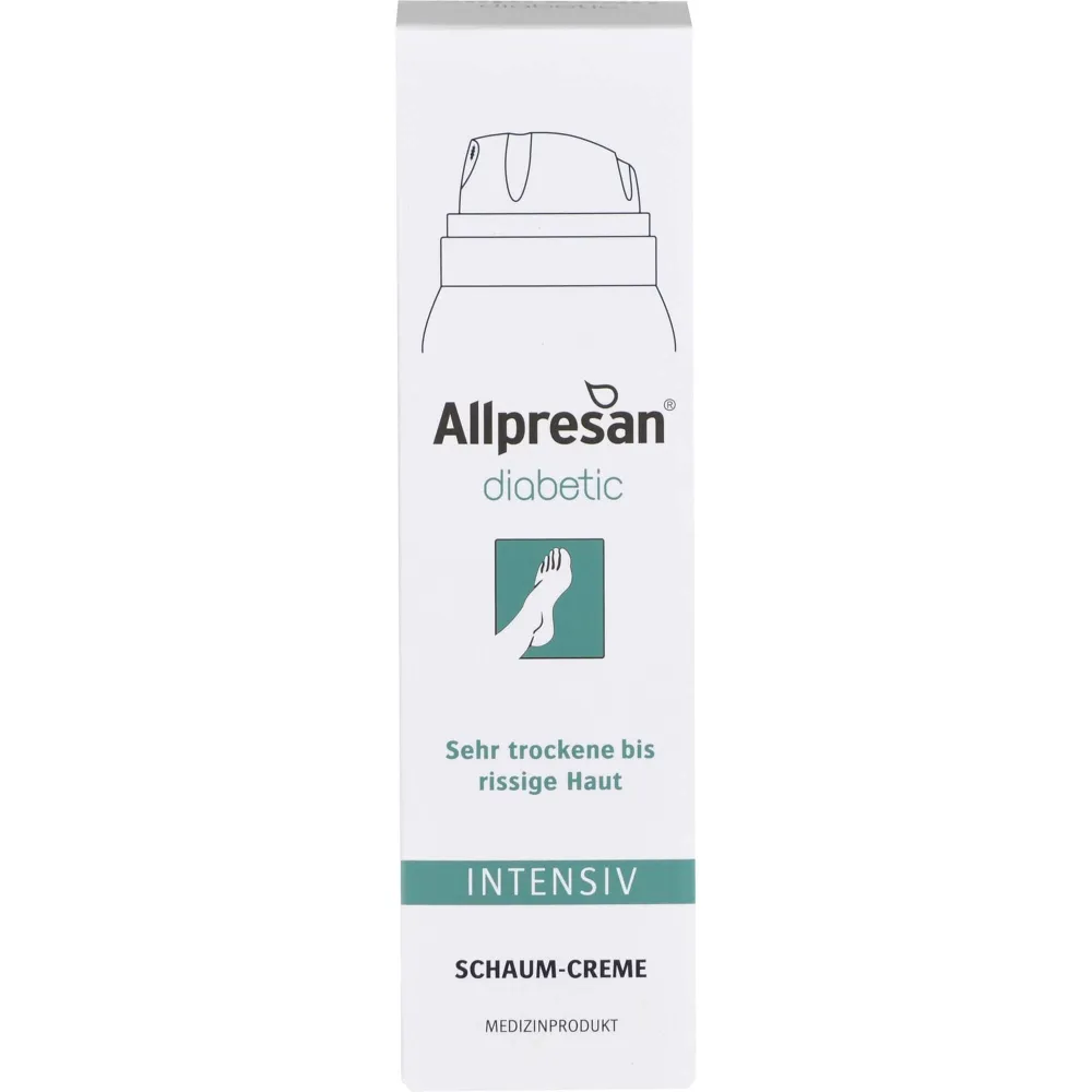 Allpresan diabetic Fuß Intensiv Schaum 125 ml