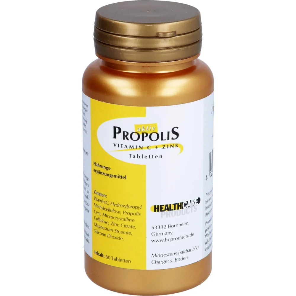 Propolis Vitamin C+Zink Tabletten 60 St