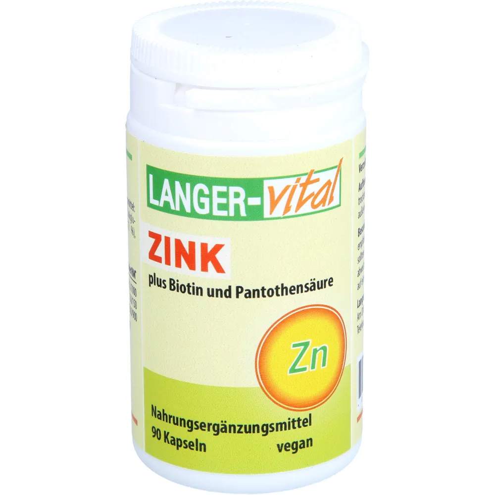 Zink+Vit.B5+Biotin Kapseln 90 St