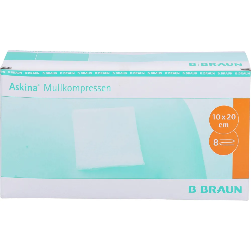 Askina Mullkompressen 10x20 cm steril 50 St