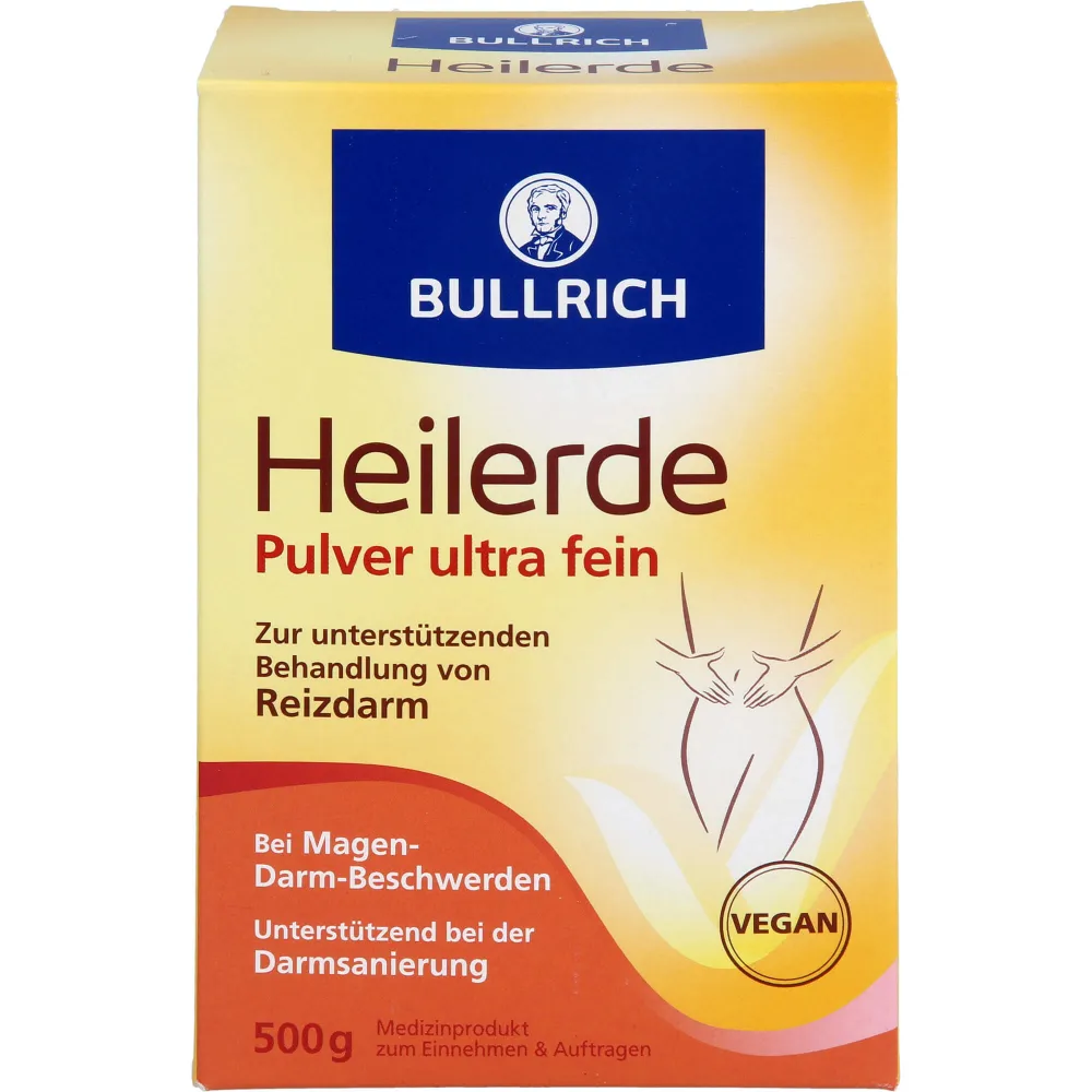Bullrich Heilerde Plv.z.Einnehmen u.Auftragen 500 g
