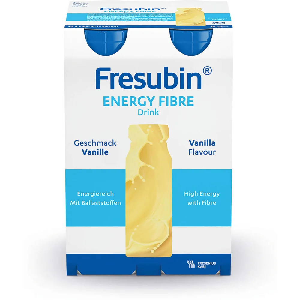 Fresubin Energy Fibre Drink Vanille Trinkflasche 800 ml