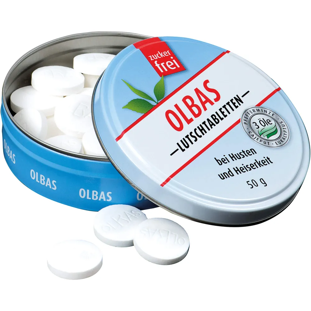 Olbas Lutschtabletten zuckerfrei 50 g