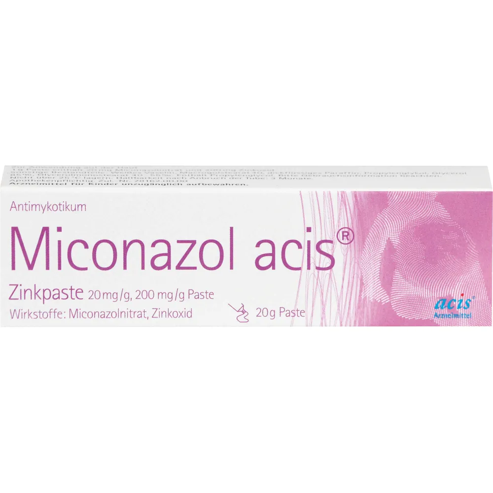 Miconazol acis Zinkpaste 20 g