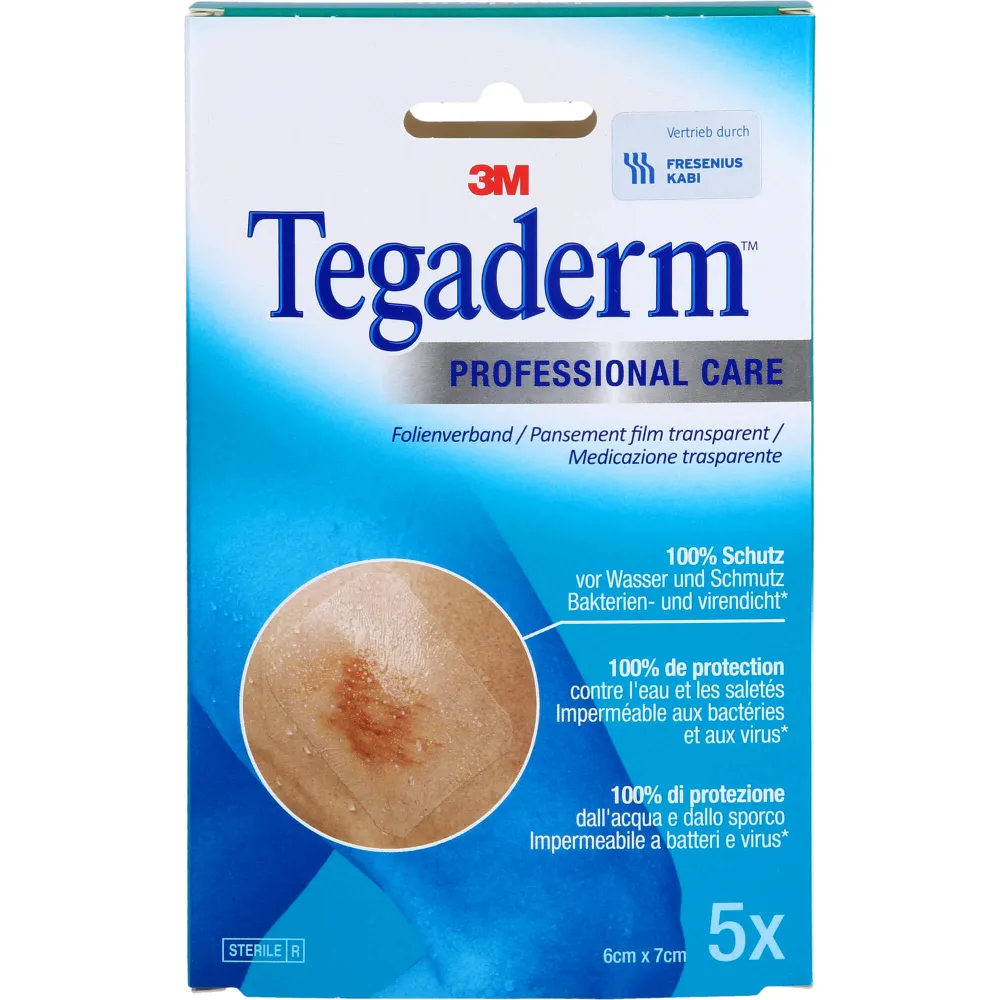 Tegaderm Film 6x7 cm 1624Np 5 St