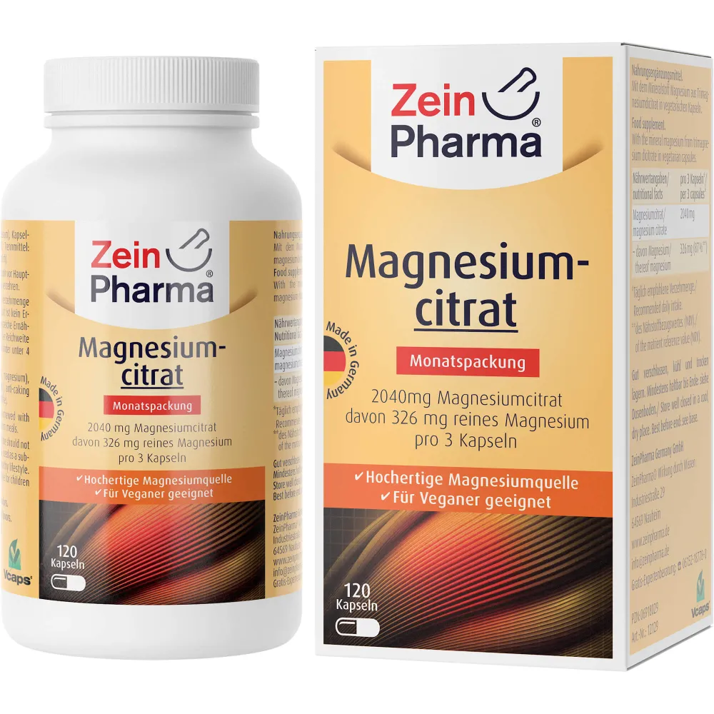 Magnesiumcitrat Kapseln 120 St