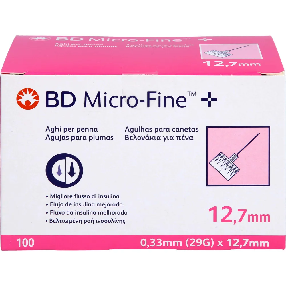 Bd Micro-Fine+ Pen-Nadeln 0,33x12,7 mm 29 G 100 St