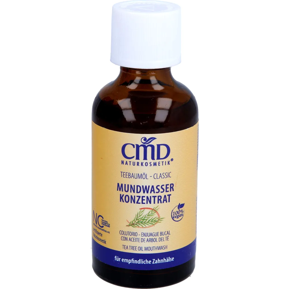 Teebaum Öl Mundwasser Cmd 50 ml