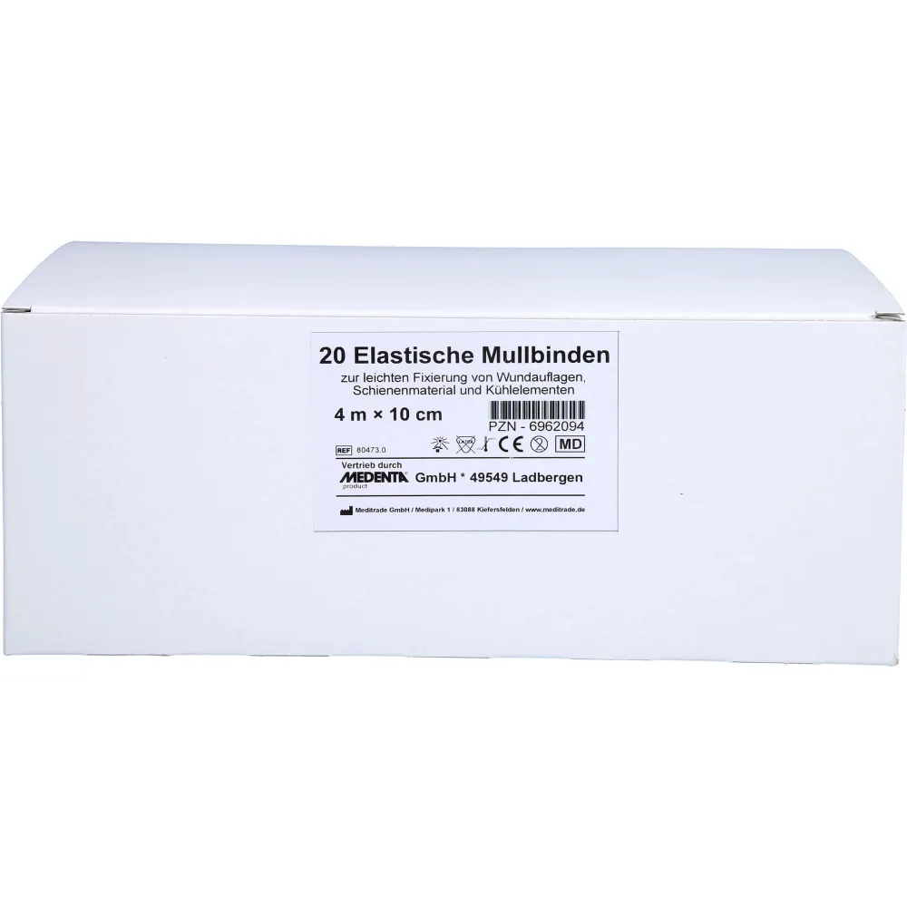 Mullbinden elast.10 cmx4 m 20 St