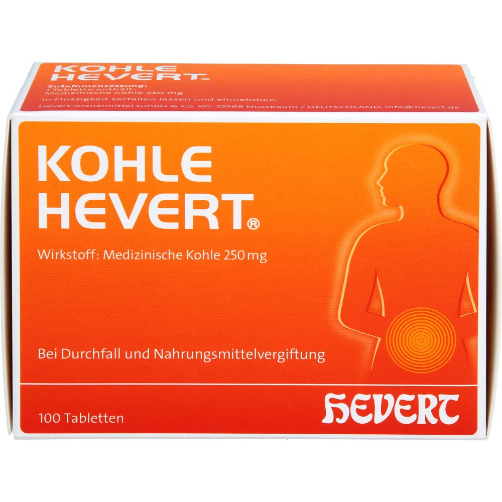 Kohle Hevert Tabletten 100 St