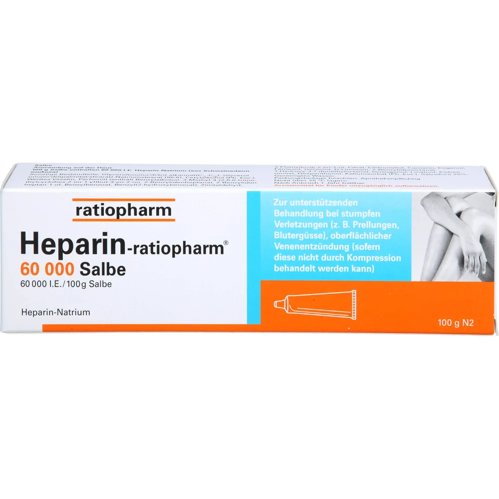 Heparin-Ratiopharm 60.000 Salbe 100 g