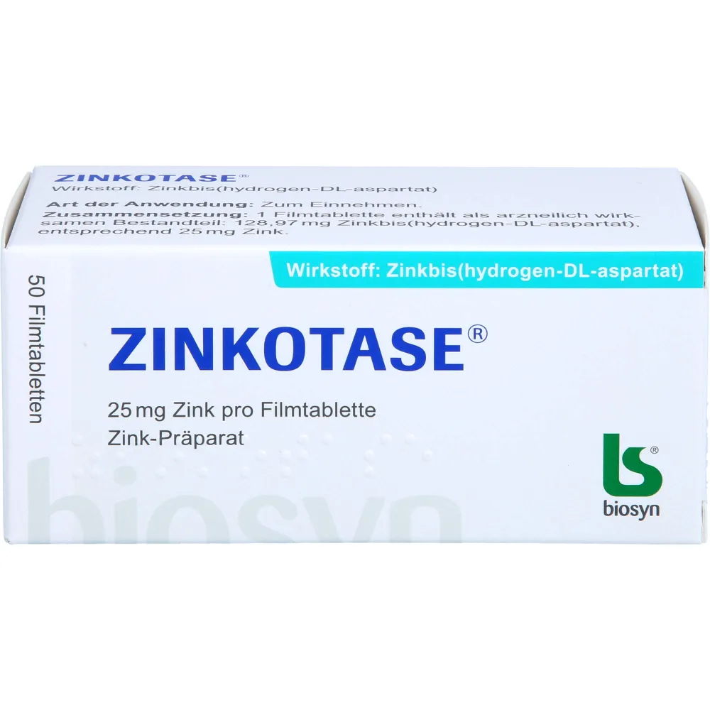 Zinkotase Filmtabletten 50 St