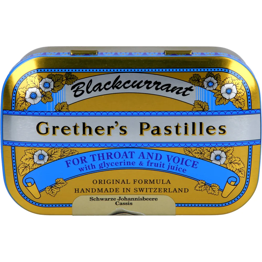 Grethers Blackcurrant Gold zh.Past.Dose 110 g